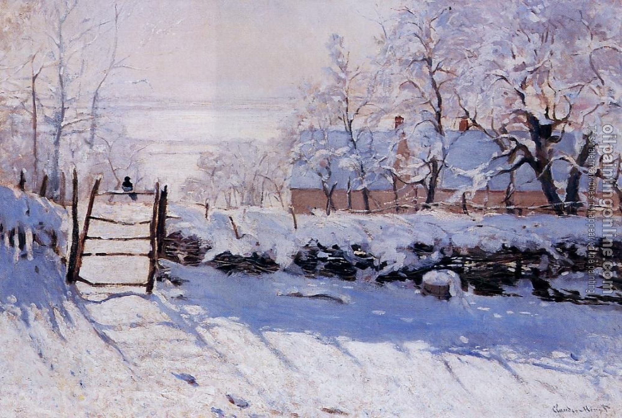 Monet, Claude Oscar - The Magpie